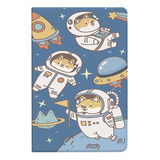 Funda For Tableta Gráfica Puppy Astronaut Para