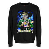 Buzo Estampado Varios Diseños Megadeth Bomba Militar