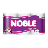 Papel Higienico Noble Doble Hoja 6*23mt (6 Pack)-super
