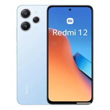 Xiaomí Redmi 12 Azul 256gb 8gb Ram + Nf E Fone De Brinde 