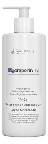  Loção Hidratante Para Corpo Mantecorp Hydraporin Ai En Dispensador 450g