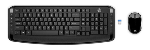 Hp 300 3ml04aa#abl Combo De Teclado Y Mouse Inalámbrico