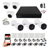 Kit Camaras De Seguridad Dahua 5 Mpx-dvr 8ch+6 Cam