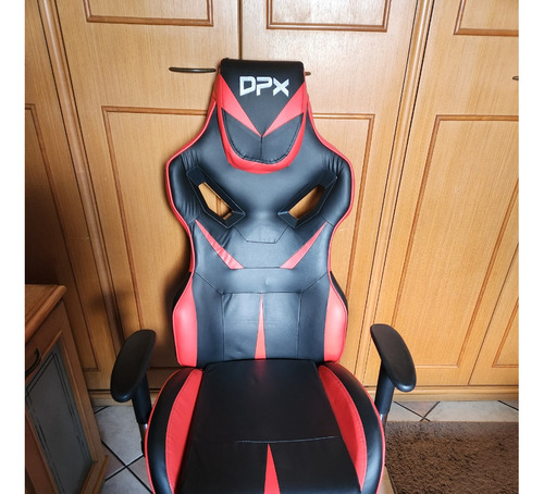 Cadeira Gamer Vermelha Reclinável E Giratória Gt9 Max Dpx