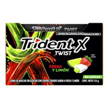 Trident X Twist Fresa/limon  10pzs