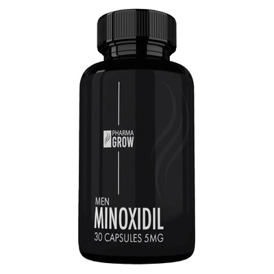 Pharma Grow Minoxidil 5 mg 30 Cápsulas | Tratamiento Oral Anticaída, Alopecia, Crecimiento Capilar, Fortalecimiento Capilar y Folículos Pilosos | Ideal para Cabello y Barba. | MercadoLibre