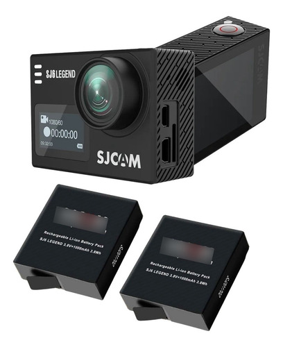 Pack Cámara Sumergible Sjcam Sj6 Legend 4k Wifi Y 2 Baterías