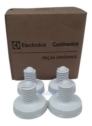 Kit 4 Pé Nivelador Lavadora Electrolux Lt10b Lt12b A99014001