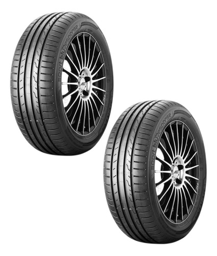 Paq X2 Llantas 205/55 R16 Dunlop Sport Blue Response 91w