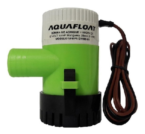 Bomba De Achique Eléctrica 1100 Gph 12v Aquafloat - Nautica