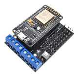 Kit Nodemcu + Motorshield Wifi Esp8266 Esp-12e