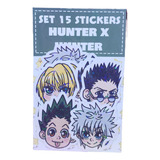 Set De Stickers Hunter X Hunter Holograficos Kawaii