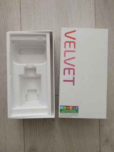 Caja LG Velvet Vacia