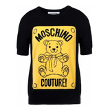 Remera Moschino Tipo Sweater Mujer Made In Italy