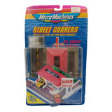 Micro Machines Street Corners Oil Change 1992 Blister Dañado