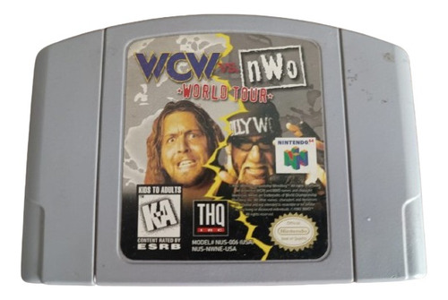 Wcw Vs. Nwo: World Tour Cartucho Nintendo 64 N64