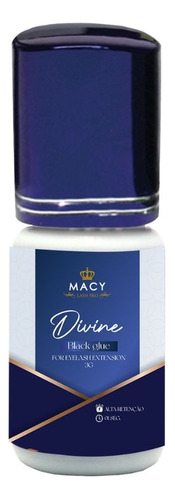 Cola Macy Para Extensão De Cílios Divine Lashe Pro 3ml