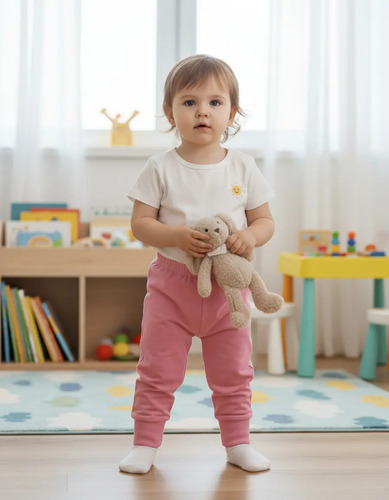 Pantalones Para Bebé Niño / Niña Set 6 Piezas