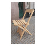 Silla Madera Plegable Ideal Bar Jardin Campo Parrilla (caba)