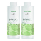 Wella Elements Kit Duo Shampoo 1l+ Condicionador 1l