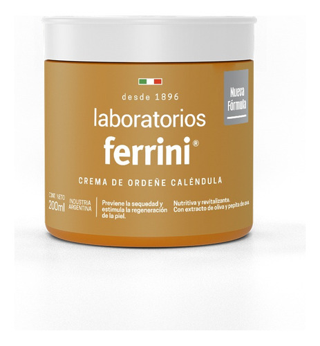 Ferrini Crema Ordeñe Calendula X 200ml.