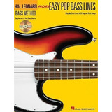 More Easy Pop Bass Lines : Play The Bass Lines O (importado)