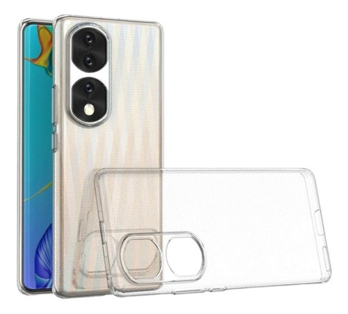 Case Funda Protector Uso Rudo Transparente Para Honor 70