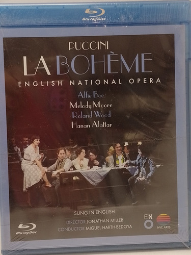 The Boheme Puccini English National Opera Blu Ray Nuevo 