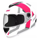 Casco Para Moto Integral Hawk Rs1 F Fucsia 