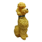 Perrito  Plástico Poodle Marca Elazabeth Alto 35cm Los 60's