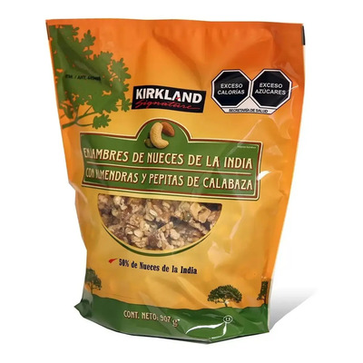 Nueces de la india Almendras Pepitas Enjambre Kirkland 907g | Envío gratis