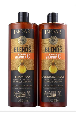 Inoar Shampoo Blends Con Vitamina C