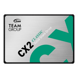 Ssd Team Group Cx2 512gb 2.5 Sata Iii 530/470 Mb/s Color Gris