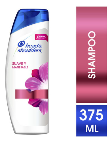 Shampoo Head & Shoulders Suave Y Manejable 375ml