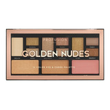 Paleta De Sombras, Rubor E Iluminador Golden Nudes Profusion