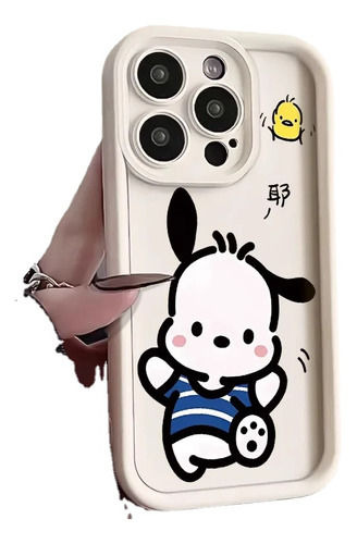 Funda De Teléfono Sanrio Pochacco Para iPhone 15, 14, 13, 12