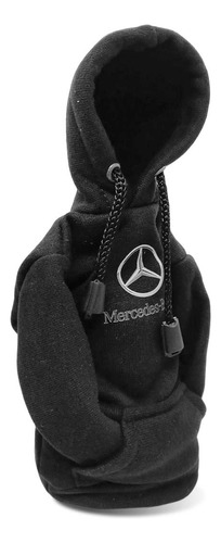 Buzo Funda Para Palanca De Cambios Auto P/ Mercedes Negro