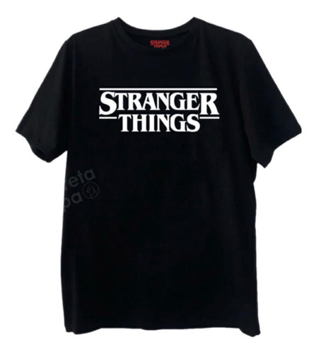 Camiseta Stringer Things - Camisa Stringer Thins 100%algodão