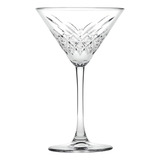 Set De 6 Copas Para Martini Timeless De 230 Ml. De Vidrio Color Transparente