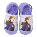 Pantufla Con Elástico Ana Disney Frozen Para Niñas