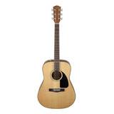 Violão Acústico Fender Classic Design Cd-60 Para Destros Natural Brilhante