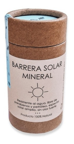 Barrera Solar Mineral 