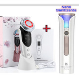 Electroporador Rf Facial+ Nano Humificador Sanitiza Refresca