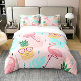 Juego De Cama De Piña Tropical Para Niños Y Adolescentes, 10