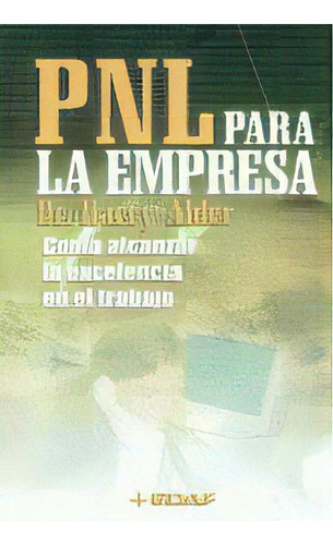 Pnl Para La Empresa, De Alder, Harry [dr.]. Editorial Edaf, S.l., Tapa Blanda En Español
