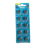 Pilas Especiales Lr44 Boton Blister X 10 Ar1 Ag13 Ellobo