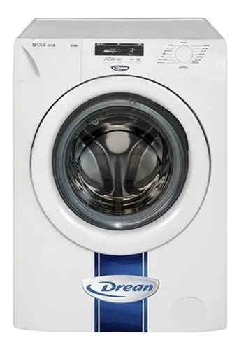 Lavarropas Automático Drean Next 6.06 Eco Blanco 6kg Donidea