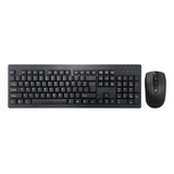 Kit Teclado Mouse Inalámbrico Qwerty Español Pc Notebook