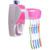 Dispensador De Crema Dental Y Organizador Cepillos Dientes