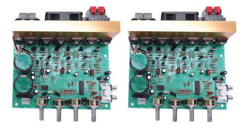 Amplificador 2x Placa Amplificadora De Áudio 2.1 Canais 240w